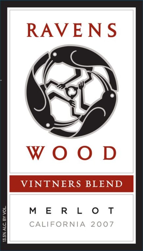 Ravenswood Vintners Blend Merlot 2007 Front Label