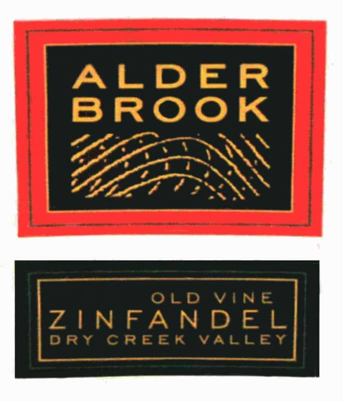 Alderbrook Winery Old Vine Zinfandel 2007 Front Label