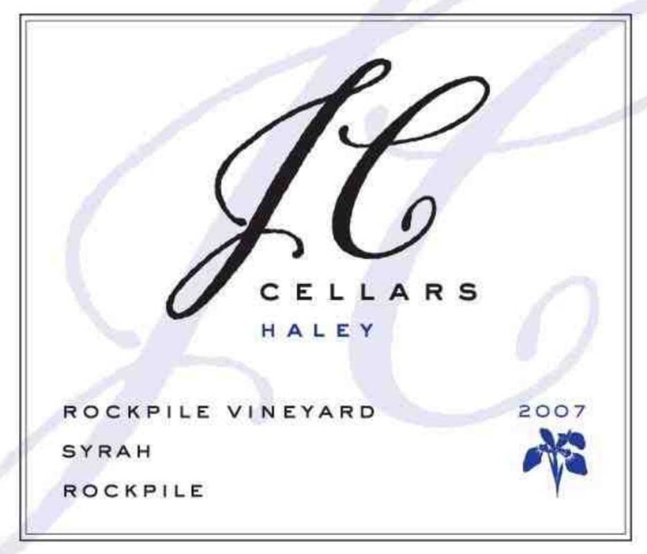Jeff Cohn Cellars Rockpile Vineyard Syrah 2007 Front Label