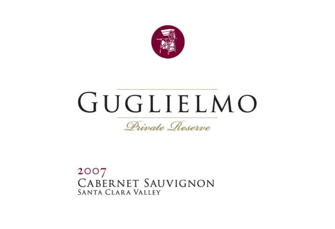 Emilio Guglielmo Reserve Cabernet Sauvignon 2007 Front Label