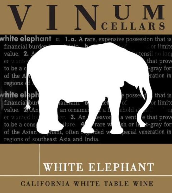 Vinum Cellars White Elephant 2007 Front Label