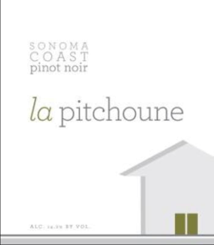 La Pitchoune Winery Sonoma Coast Pinot Noir 2013 Front Label