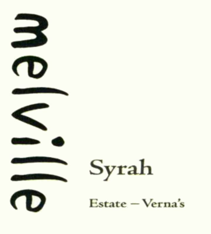 Melville Estate Verna's Syrah 2007 Front Label