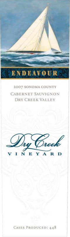 Dry Creek Vineyard Endeavour Cabernet Sauvignon 2007 Front Label