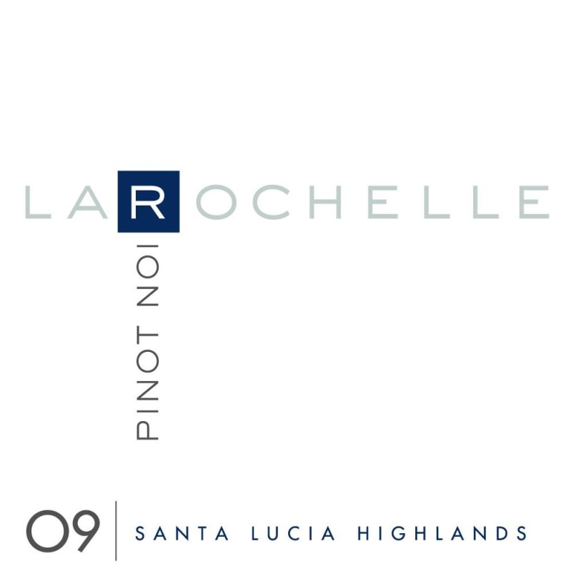 La Rochelle Winery Santa Lucia Highlands Pinot Noir 2009 Front Label