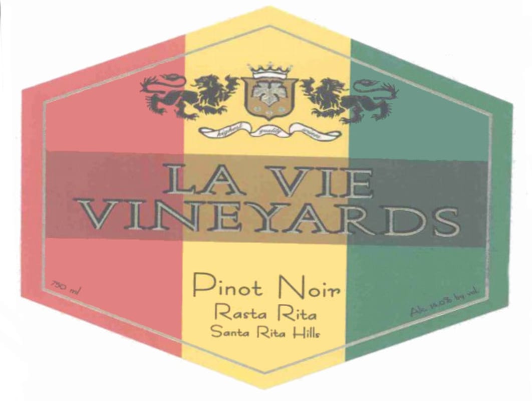 La Vie Vineyards Pinot Noir 2008 Front Label