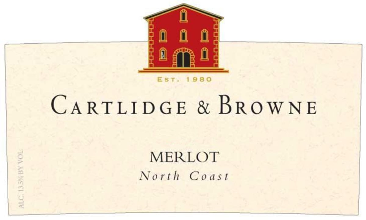 Cartlidge & Browne Merlot 2007 Front Label