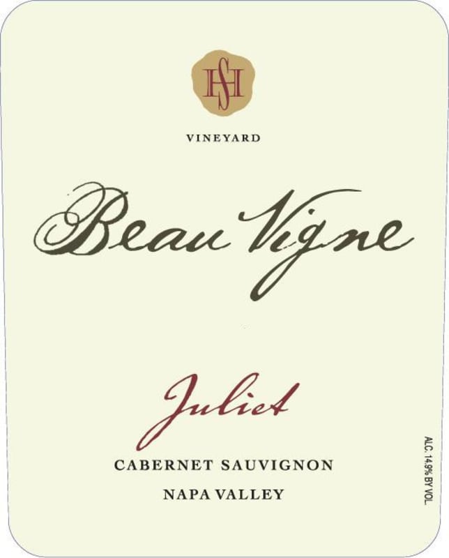 Beau Vigne Juliet Cabernet Sauvignon 2007 Front Label