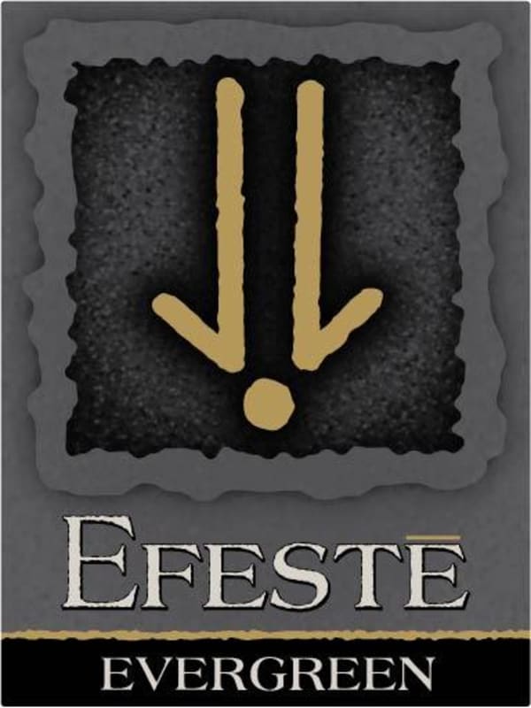 Efeste Evergreen Riesling 2007 Front Label