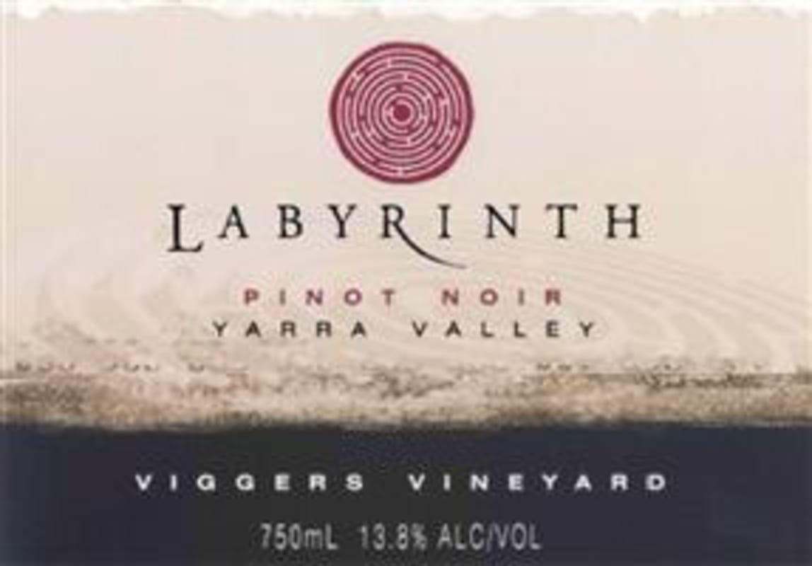 Labyrinth Wine Cellars Viggers Vineyard Pinot Noir 2005 Front Label
