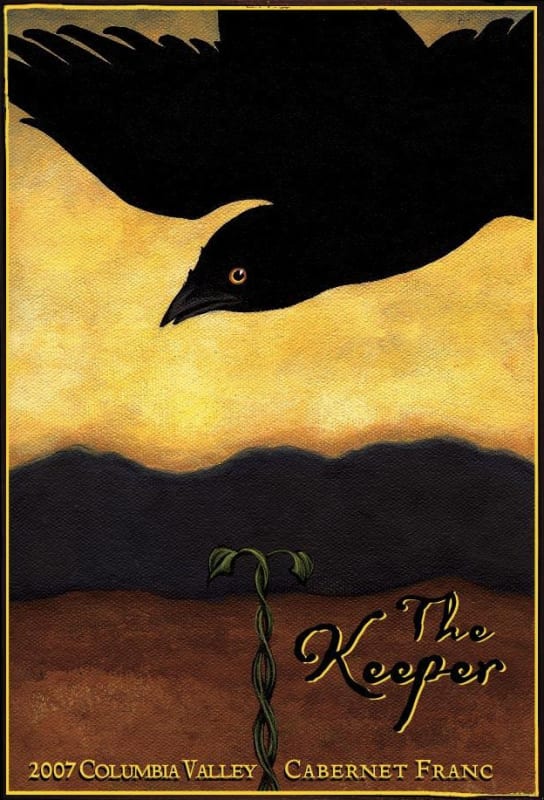Corvidae The Keeper Cabernet Franc 2007 Front Label