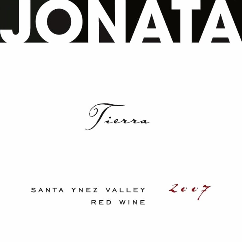 Jonata Tierra Sangiovese 2007 Front Label