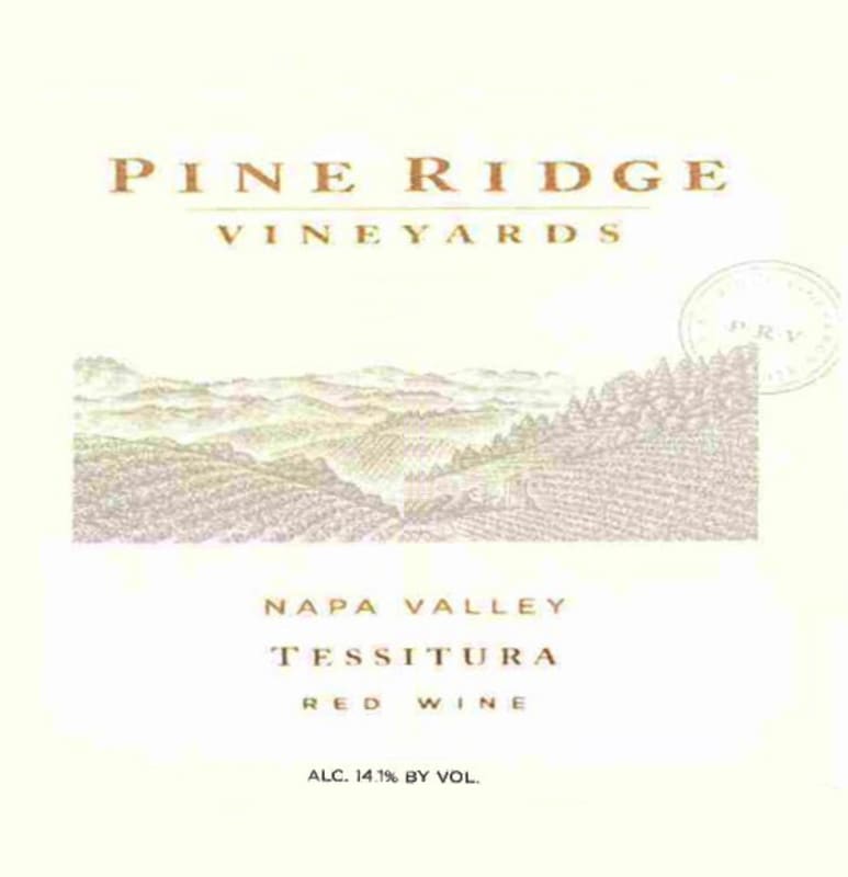 Forefront by Pine Ridge Tessitura Red 2008 Front Label