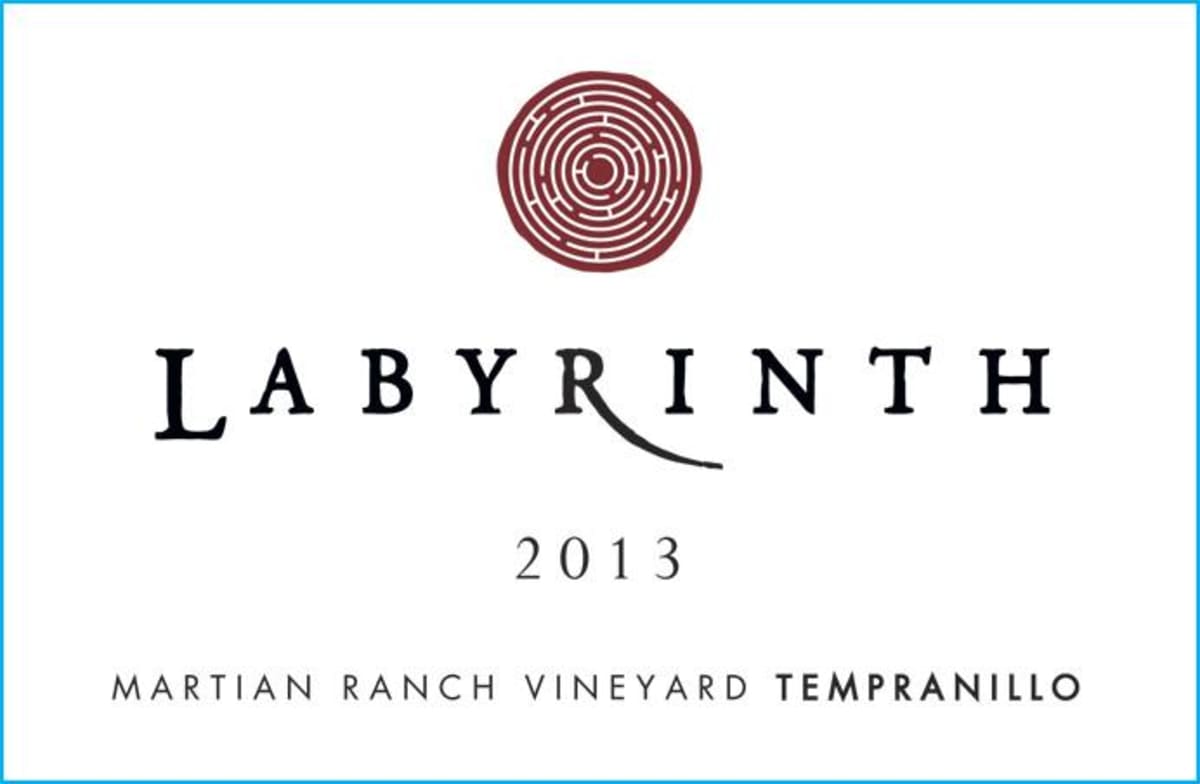 Labyrinth Wine Cellars Martian Ranch Vineyard Tempranillo 2013 Front Label