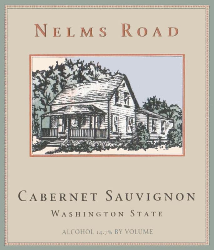 Woodward Canyon Nelms Road Cabernet Sauvignon 2008 Front Label