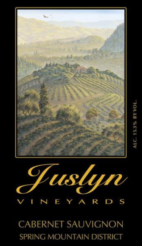 Juslyn Spring Mountain Cabernet Sauvignon 2008 Front Label