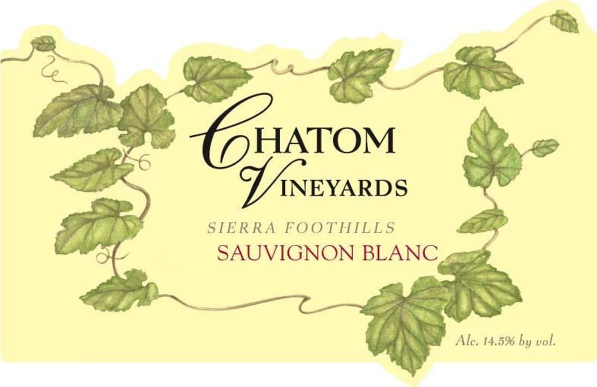 Chatom Sauvignon Blanc 2008 Front Label