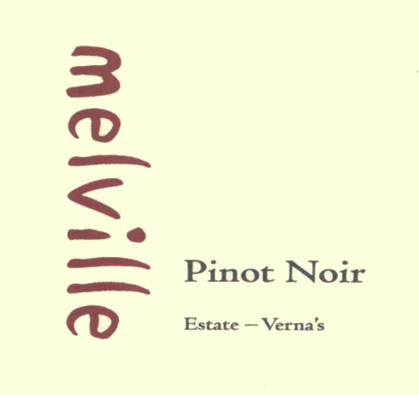 Melville Estate Verna's Pinot Noir 2008 Front Label