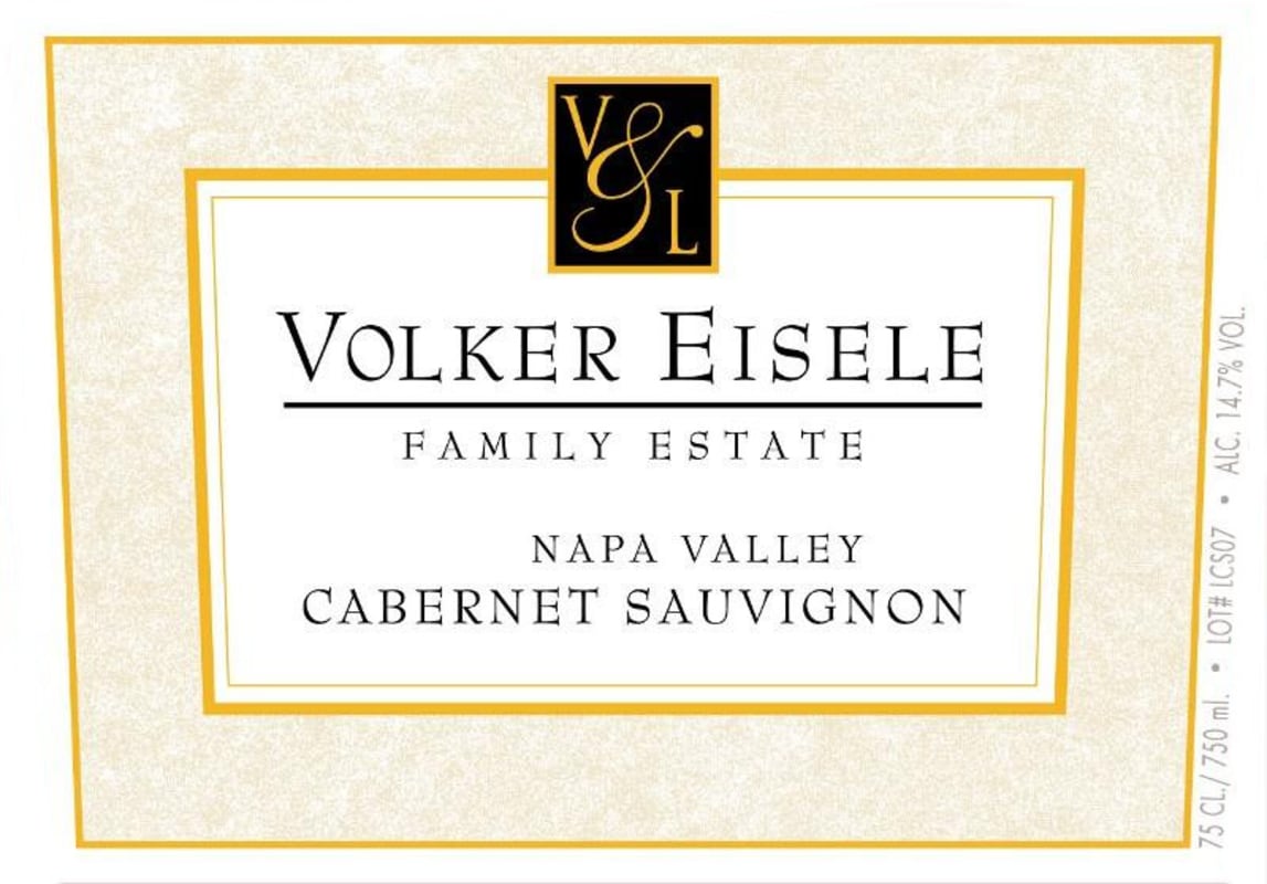 Volker Eisele Cabernet Sauvignon 2008 Front Label