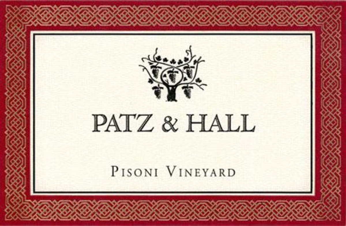 Patz & Hall Pisoni Vineyard Pinot Noir 2008 Front Label