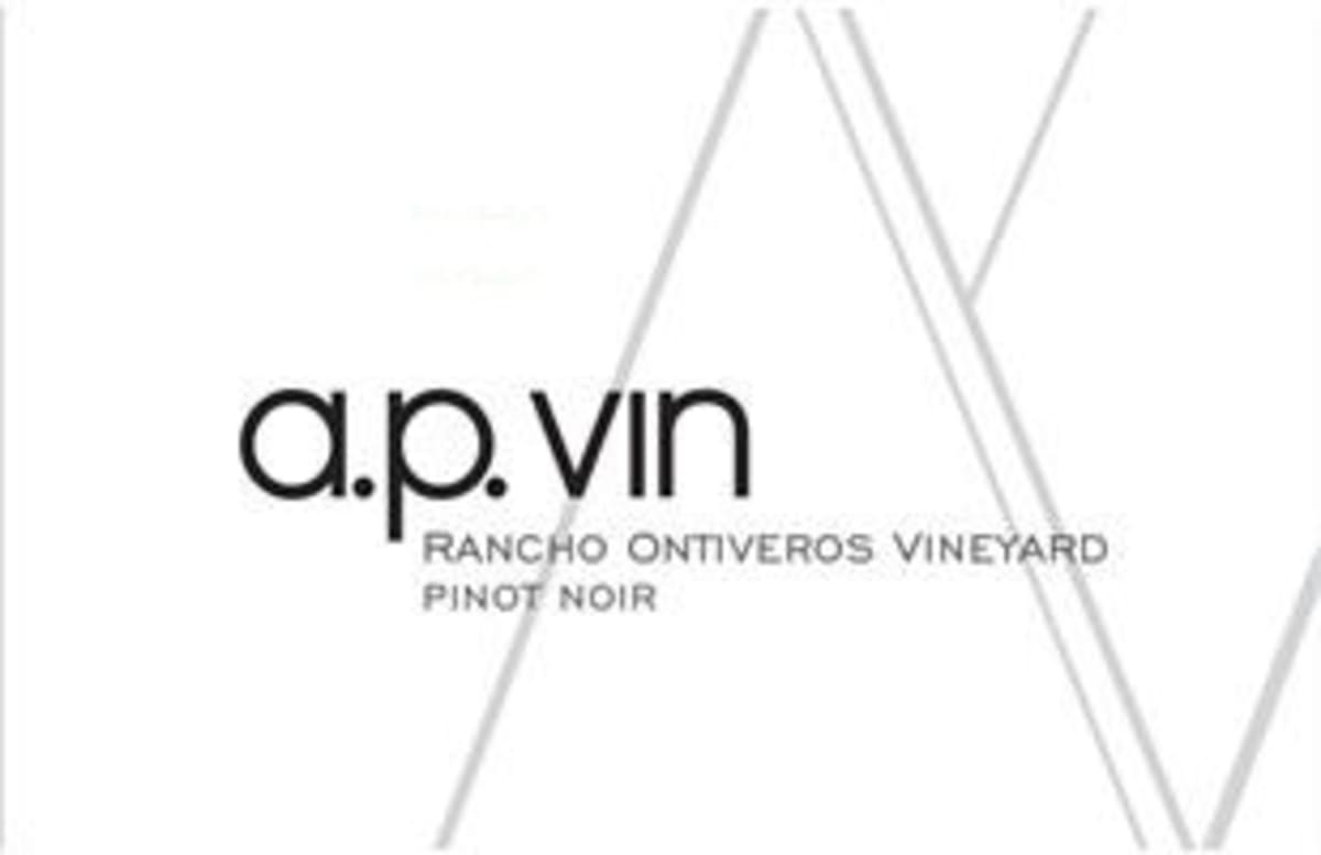 A.P. Vin Rancho Ontiveros Vineyard Pinot Noir 2013 Front Label