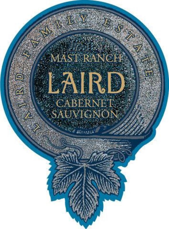 Laird Family Estate Mast Ranch Cabernet Sauvignon 2010 Front Label