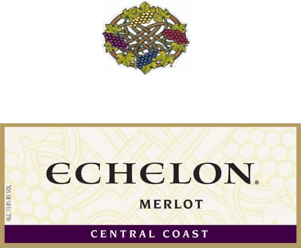 Echelon Merlot 2008 Front Label