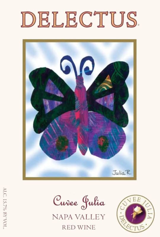 Delectus Cuvee Julia 2008 Front Label