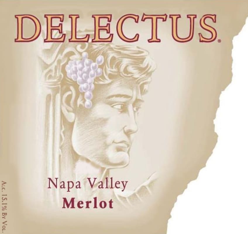Delectus Merlot 2008 Front Label