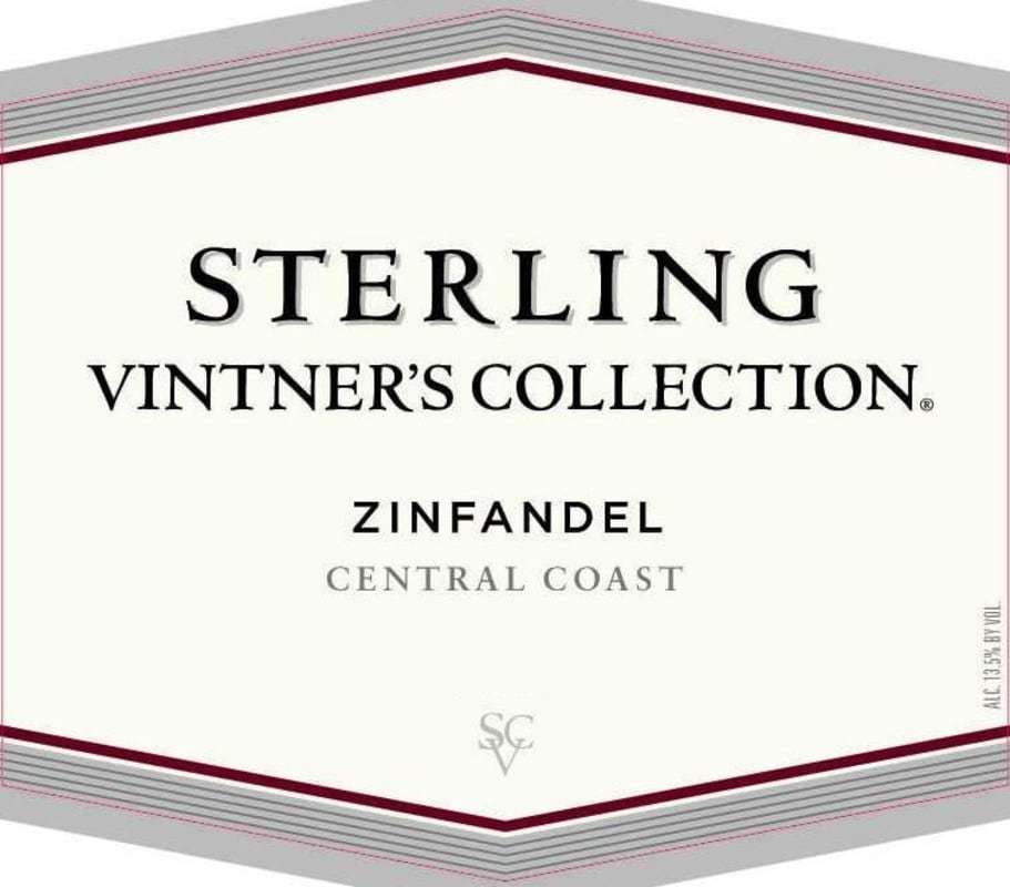 Sterling Vintner's Collections Zinfandel 2008 Front Label