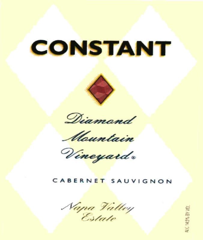 Constant Diamond Mountain Vineyard Cabernet Sauvignon 2008 Front Label
