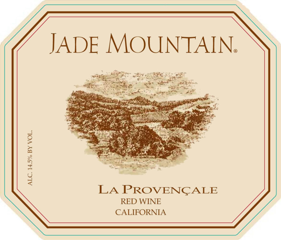 Jade Mountain La Provencale 2008 Front Label