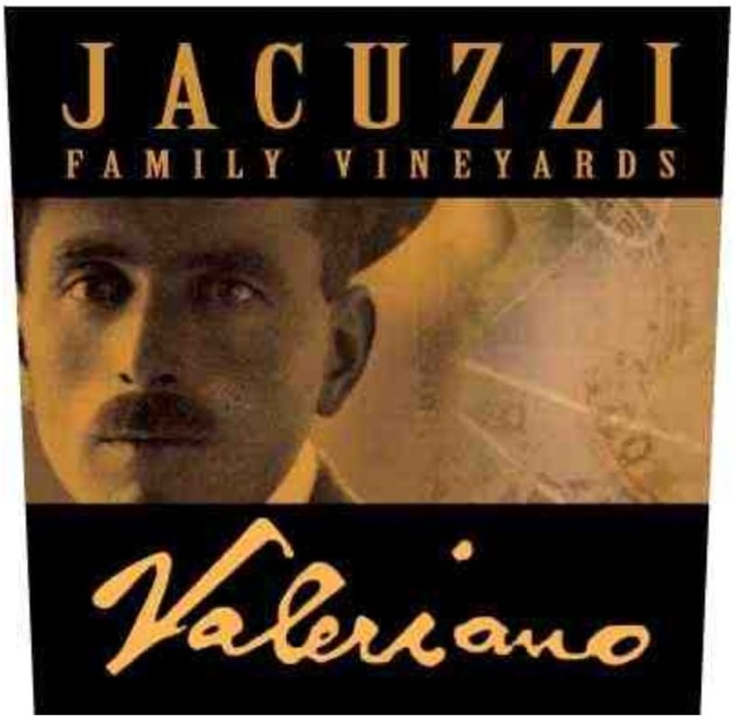 Jacuzzi Valeriano 2008 Front Label