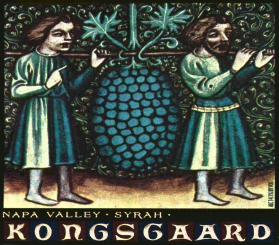 Kongsgaard Syrah 2008 Front Label