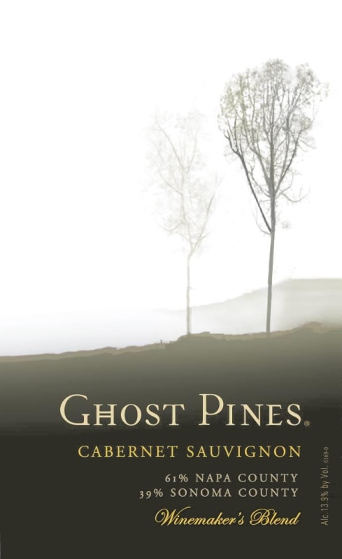 Ghost Pines Winemaker's Blend Cabernet Sauvignon 2008 Front Label