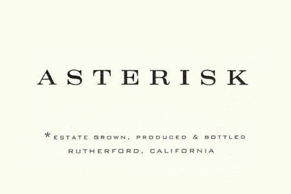 Sloan Asterisk Proprietary Red Blend 2008 Front Label