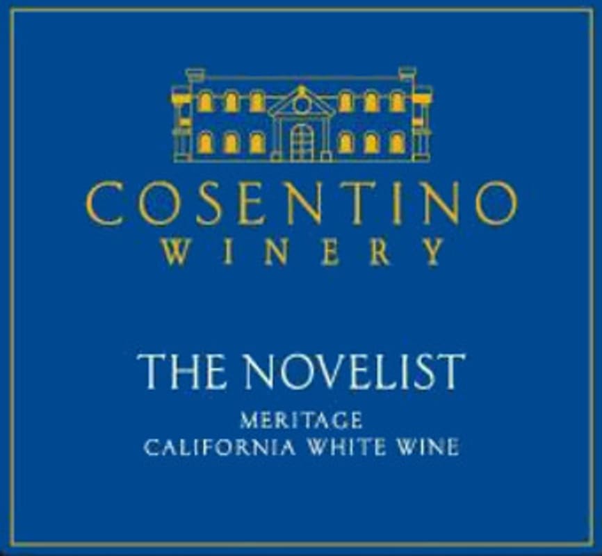 Cosentino The Novelist White Meritage 2009 Front Label