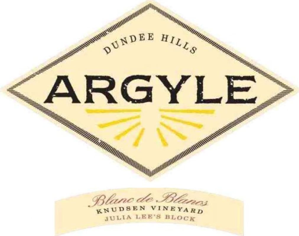 Argyle Knudsen Vineyard Julia Lee's Block Blanc de Blancs 2009 Front Label