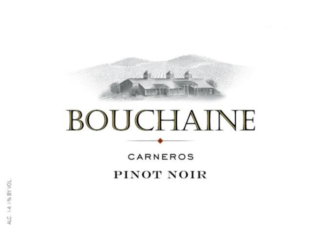 Bouchaine Carneros Pinot Noir 2009 Front Label