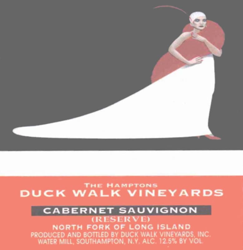 Duck Walk Reserve Cabernet Sauvignon 2009 Front Label