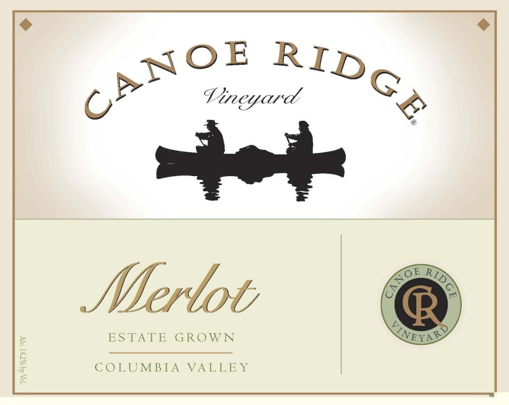 Canoe Ridge Merlot 2009 Front Label