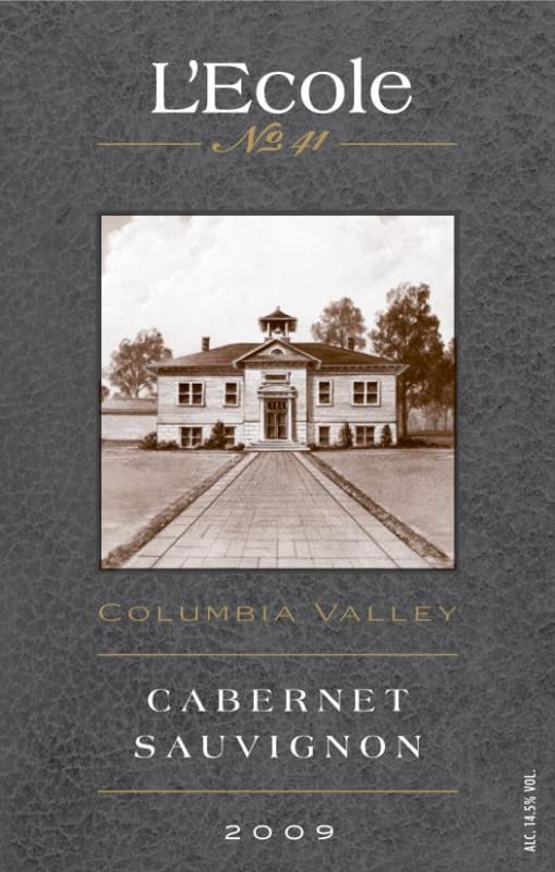 L'Ecole 41 Columbia Valley Cabernet Sauvignon 2009 Front Label