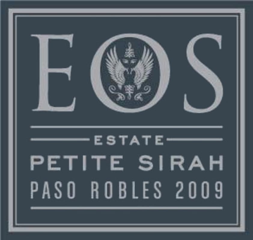 EOS Petite Sirah 2009 Front Label