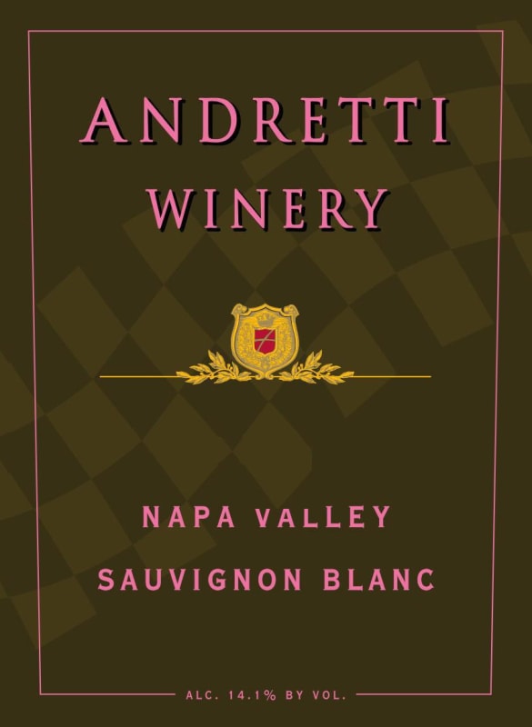 Andretti Sauvignon Blanc 2009 Front Label
