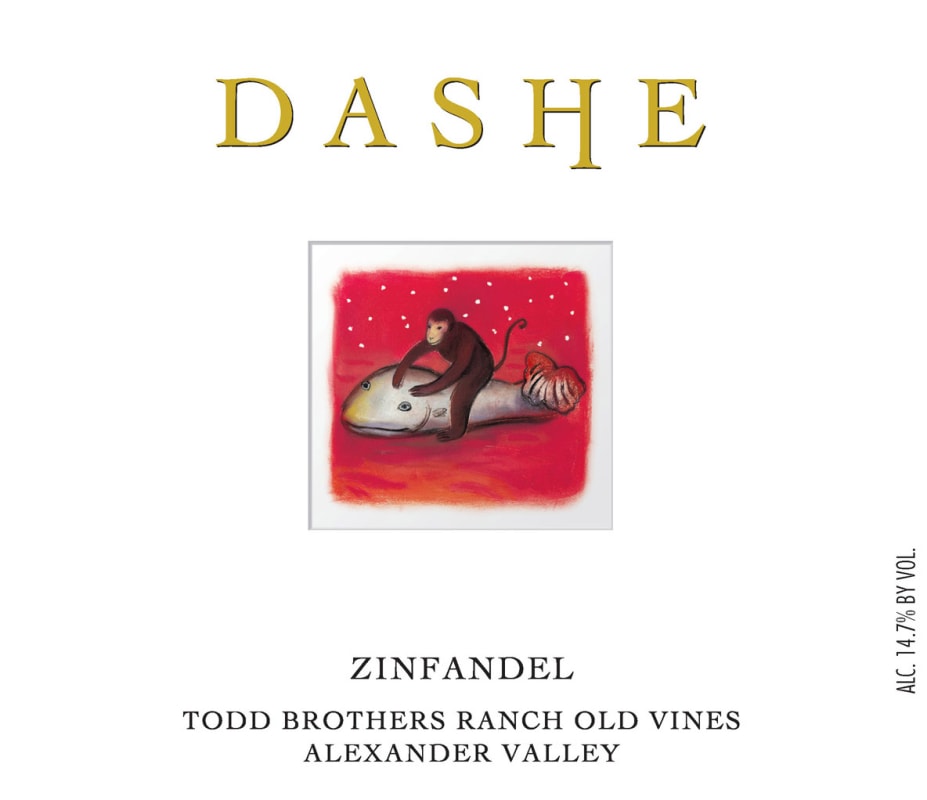 Dashe Todd Brothers Ranch Old Vines Zinfandel 2009 Front Label