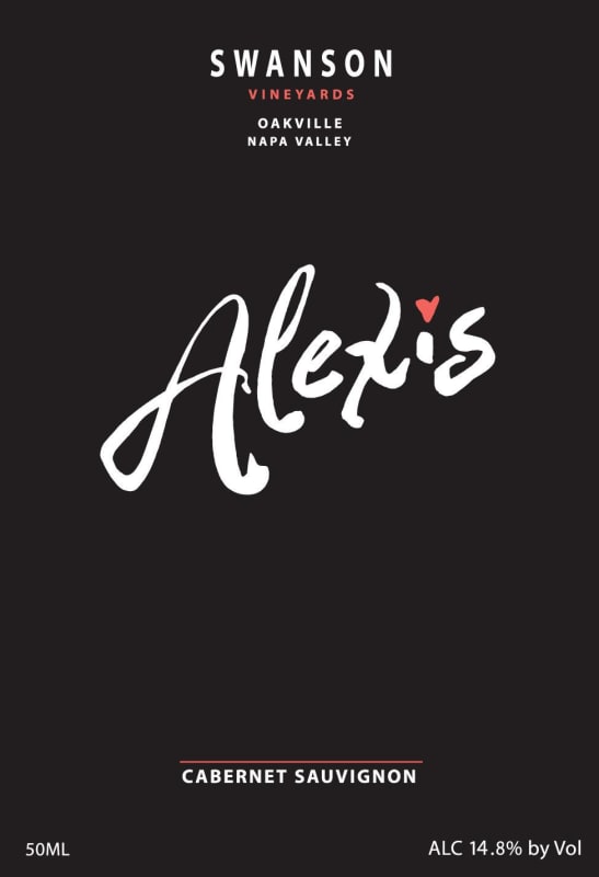 Swanson Alexis Cabernet Sauvignon 2009 Front Label