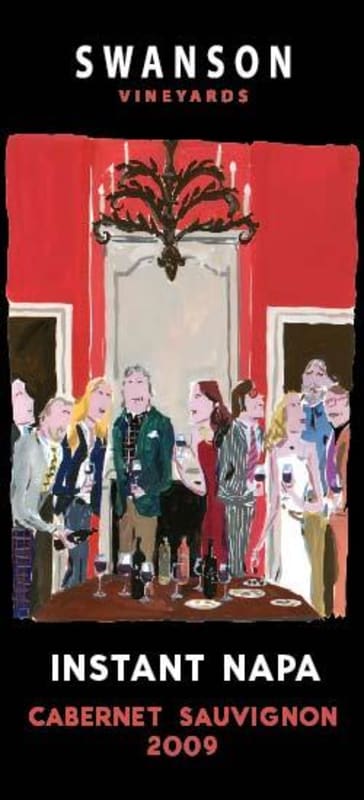 Swanson Instant Napa Cabernet Sauvignon 2009 Front Label