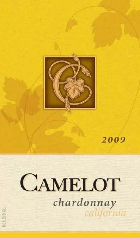 Camelot Chardonnay 2009 Front Label