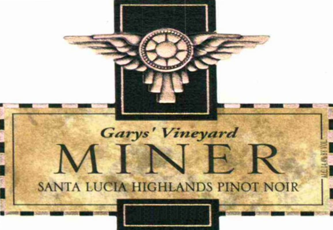 Miner Family Garys' Vineyard Pinot Noir 2009 Front Label