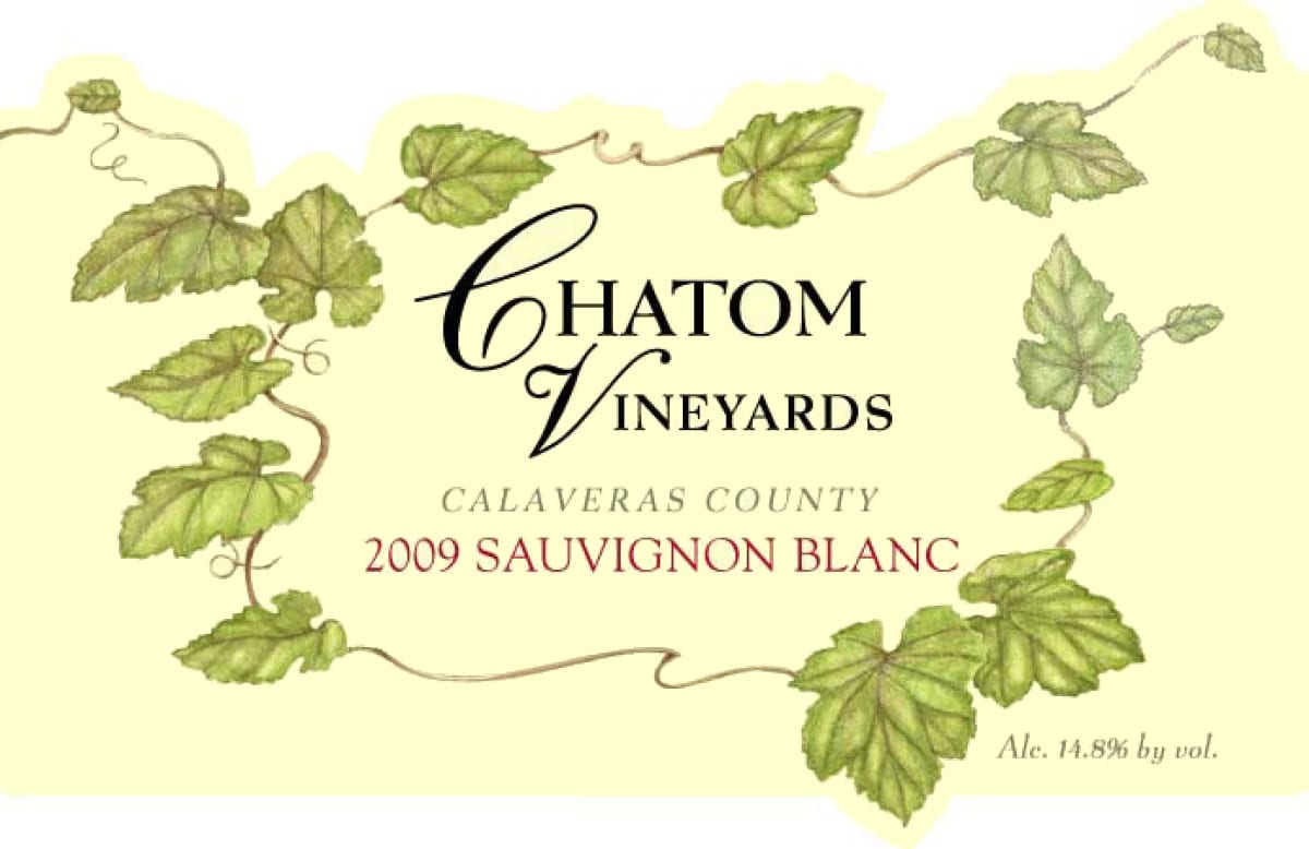 Chatom Sauvignon Blanc 2009 Front Label